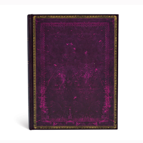 Записная книжка Paperblanks Старая Кожа Классический большой 23х18 см Линейка Фиолетовый (9781439735145)