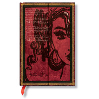 Записная книжка Paperblanks Эми Вайнхаус 9,5х14 см карманный Нелинированный (9781439725573)