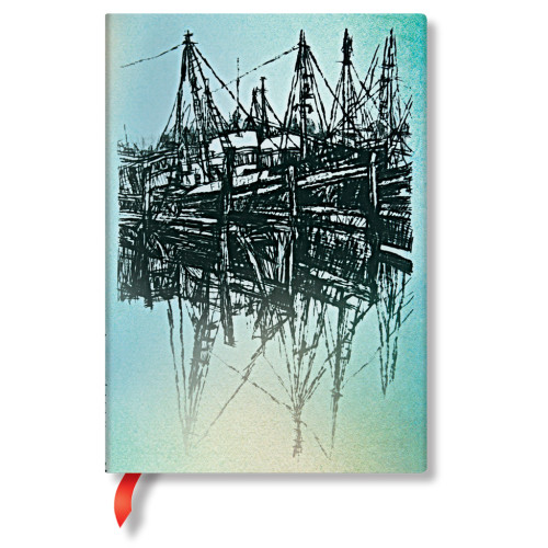 Записная книжка Paperblanks Алистар Белл средняя 12х18 см Нелинированная Лодка (9781439731789)