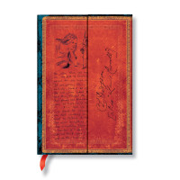 Записная книжка Paperblanks Льюис Кэррол - Алиса 9,5х14 см карманный Линейка (9781439746103)