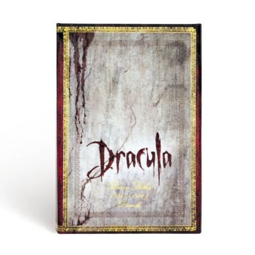 Записная книжка Paperblanks Брем Стокер - Дракула 9,5х14 см карманный Линейка (9781439743980)