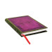Записная книжка Paperblanks Старая Кожа Классический средний 12х18 см Линейка Розовый (9781439735244)