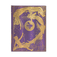 Записник Paperblanks Кольорові казки - Фіолетова фея 23х18 см великий Лінійка PB6511-1