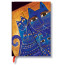 Записная книжка Paperblanks Фантастические Кошки средний 12х18 см Линейка Средиземноморские Кошки (9781551563961)