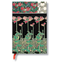 Записник Paperblanks Муха кишеньковий 9,5х14 см Лінійка Мак PB2181-0
