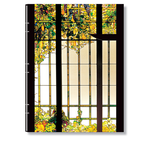 Записная книжка Paperblanks Витражи Тифани большой 23х18 см Линейка Осень (9781551566405)