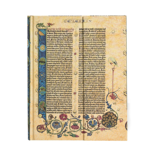 Записная книжка Paperblanks Библия Гутенберга - Генезис 23х18 см большой Линейка (9781439750285)
