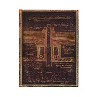 Записная книжка Paperblanks Тесла 23х18 см большой Линейка Flexi 176 в. (9781439764329)
