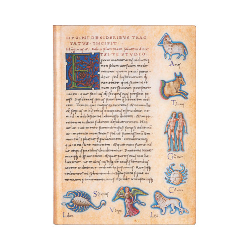 Записная книжка Paperblanks Астрономика - De Sideribus Tractatus 12х18 см средний Линейка Flexi 176 в. (9781439772898)
