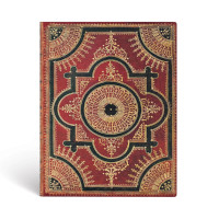 Записник Paperblanks Барокко Вентальо - Россо 23х18 см великий Лінійка Flexi 176 ст. FB4461-1