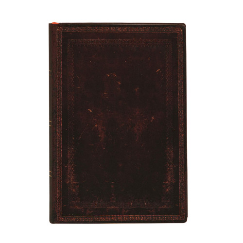 Записная книжка Paperblanks Старая Кожа - Черный Марокканский 9,5х14 см карманный Линейка Flexi 240 ст. (9781439753347)
