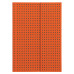 Записная книжка Paper-Oh Circulo А6 / Нелинированный Оранжевый (9781439790250)
