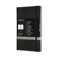Записник Недатований Moleskine PRO середній / Чорний PROPFNTB3HBK