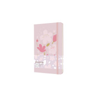 Записник Moleskine Sakura середній / Лінійка Рожевий Канва (8056420857429)