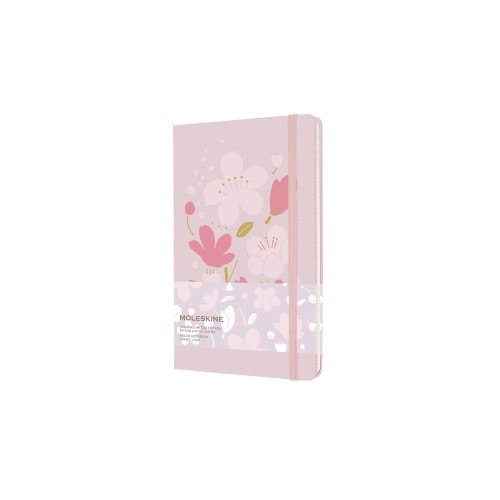 Записная книжка Moleskine Sakura средний / Линейка Розовый Канва (8056420857429)