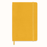 Записник Moleskine Silk кишеньковий / Лінійка Жовтогарячий (8056598853063)