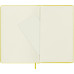 Записная книжка Moleskine Silk средняя / Линейка Соломенно-желтый (8056598853049)