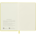 Записная книжка Moleskine Silk средняя / Линейка Соломенно-желтый (8056598853049)