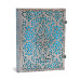 Записная книжка Paperblanks Серебряная Филигрань большой 23х18 см Линейка Лазурная (9781439725603)