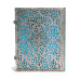 Записная книжка Paperblanks Серебряная Филигрань большой 23х18 см Линейка Лазурная (9781439725603)