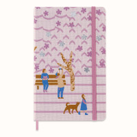 Блокнот Moleskine Sakura средний / Нелинированный Канва (8056598851441)