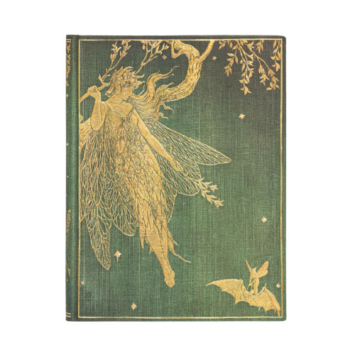 Записная книжка Paperblanks Цветные сказки - Оливковая фея 23х18 см большой Нелинированный (9781439765043)