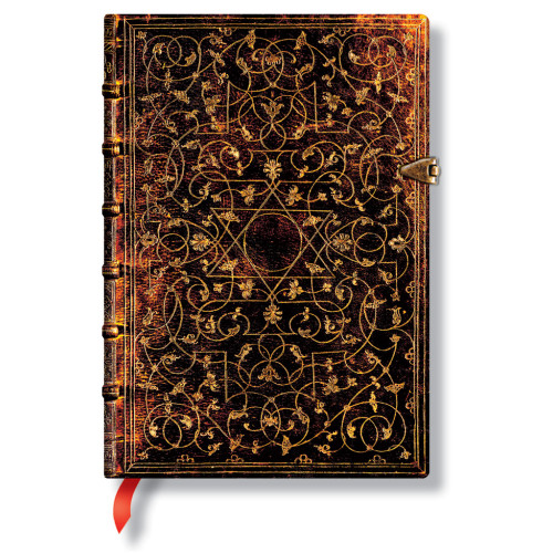 Записная книжка Paperblanks Гролье Орнаментали средний 12х18 см Линейка (9781439715963)