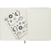 Записник Moleskine Smiley середній / Лінійка Канва в подарунковому боксі (8056598855081)