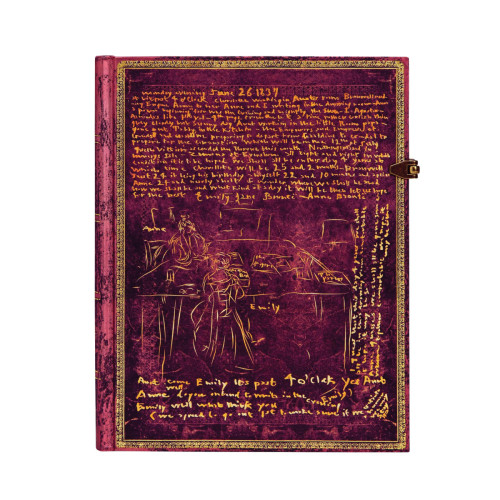 Записная книжка Paperblanks Сестры Бронте 23х18 см большой Нелинированный (9781439752937)