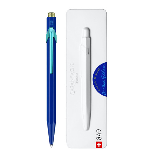 Ручка Caran d'Ache 849 Claim Your Style Синя + box (849.545)