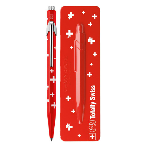Ручка Caran d'Ache 849 Totally Swiss Флаг + box (849.053)
