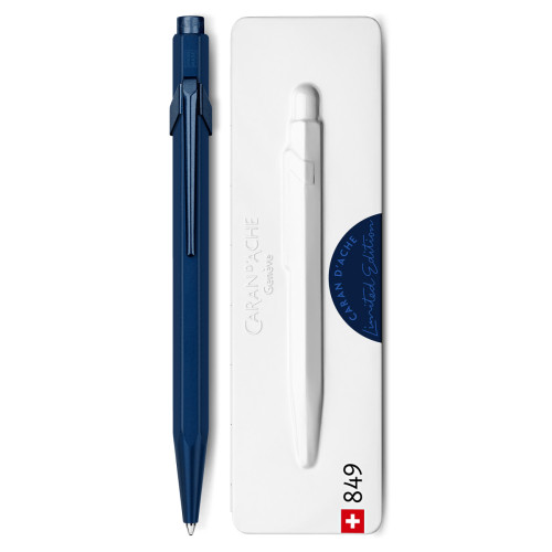 Ручка Caran d'Ache 849 Claim Your Style монохром Синяя + box (849.565)