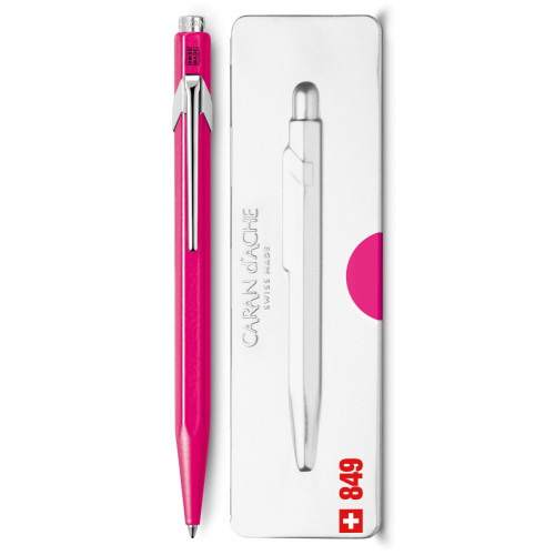 Ручка Caran d'Ache 849 Pop Line Fluo Пурпурная + box (849.59)