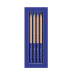 Набор Caran d'Ache Klein Blue HB Картонный бокс, 4 графитовых карандаша (7630002344609)