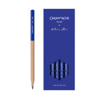 Набір Caran d'Ache Klein Blue® HB Картонний бокс, 4 графітових олівці 361.648