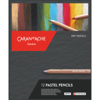 Набор Пастельных Сухих Карандашей Caran d'Ache Artist Картонный бокс, 12 цветов (7630002325011)