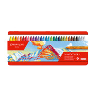 Пастель Воскова Водостійка Caran d'Ache Neocolor I Металевий бокс, 30 кольорів 7000.330