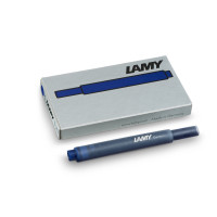 Набор чернильных картриджей Lamy T10 Темно-синий (5 шт.) (4014519106555)
