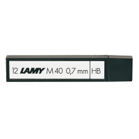 Набор грифелей для карандашей Lamy M40 HB 0,7 мм (12 шт.) (4014519020998)