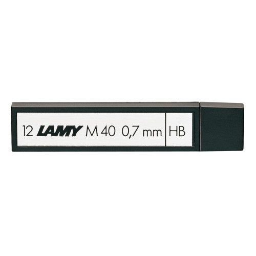 Набор грифелей для карандашей Lamy M40 HB 0,7 мм (12 шт.) (4014519020998)