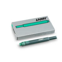 Набор чернильных картриджей Lamy T10 Зеленый (5 шт.) (4014519114789)