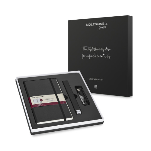 Набор Moleskine Smart Writing Set Ellipse (Smart Pen + Paper Tablet Точка Черный) (8056420858839)