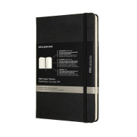 Планувальник проєктів Moleskine PRO середній / Чорний DHBPRO3YX