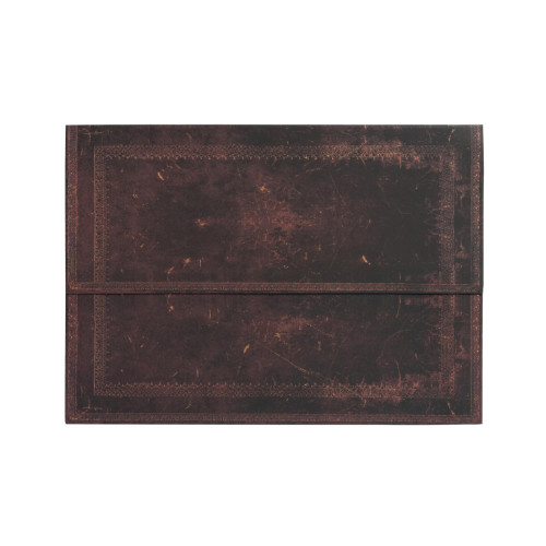 Папка-конверт Paperblanks Старая Кожа – Черная Марокканская / А4 (9781439754733)