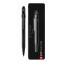 Ручка Caran d'Ache 849 BLACK CODE Чорна з чорним стрижнем + box (849.496)