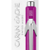 Ручка Caran d'Ache 849 Metal-X Фіолетова + box (849.85)
