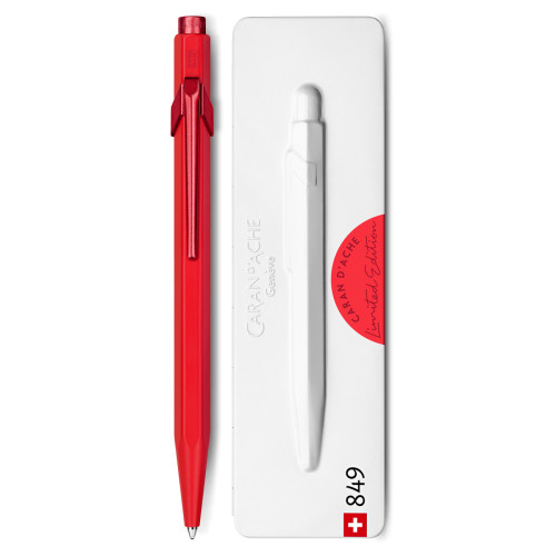 Ручка Caran d´Ache 849 Claim Your Style монохром Красная + box (849.564)