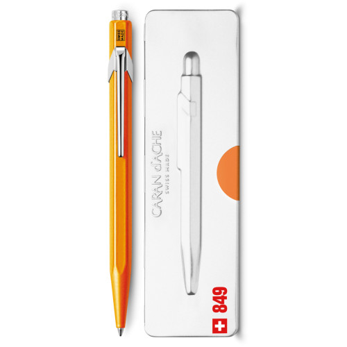 Ручка Caran d´Ache 849 Pop Line Fluo Оранжевая + box (849.53)