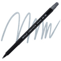 Фломастер Caran d'Ache Fancolor Metallic Серебряный (7630002318747)