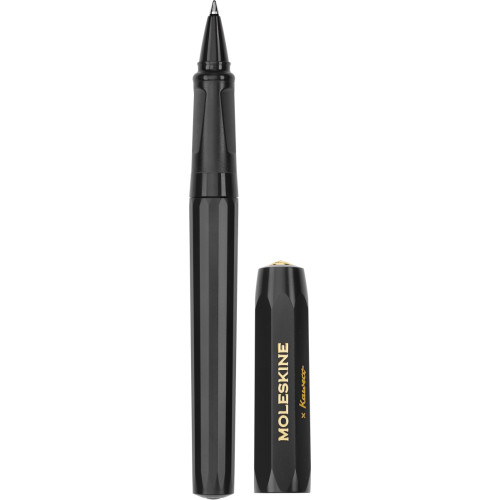 Ручка-ролер Moleskine x Kaweco 0,7 мм / Чорна (8056598854879)